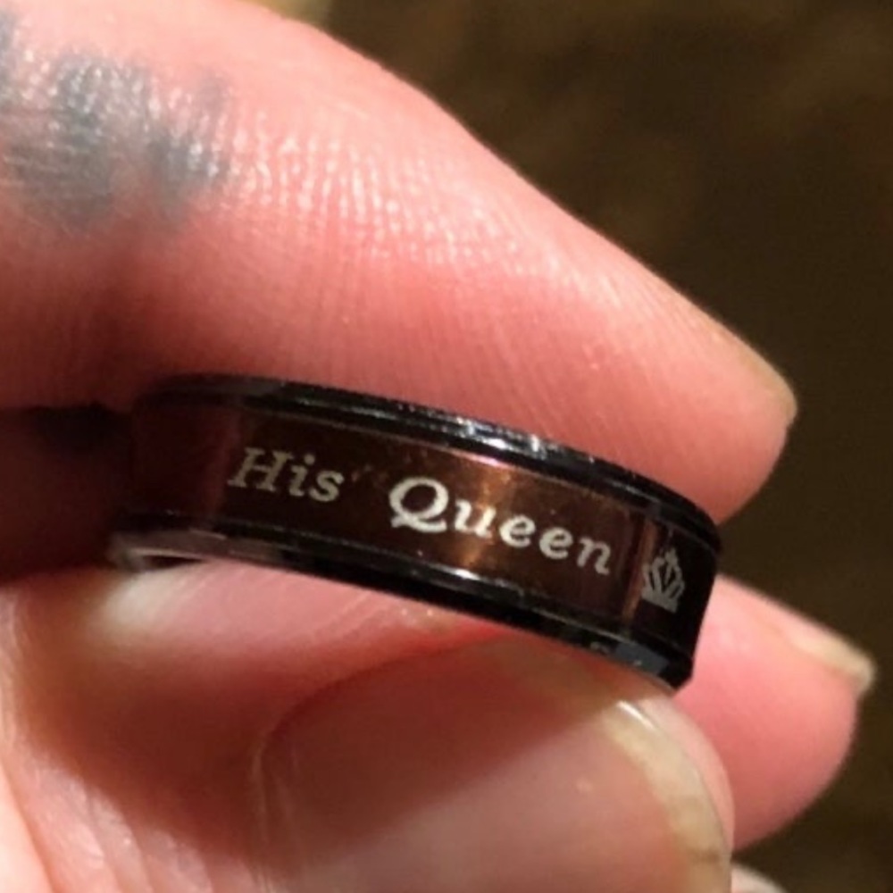 "His Queen" Ring